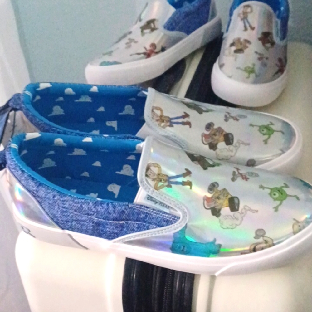 PIXAR FRIENDS SNEAKERS SIZE 6 & 10 SOLD SEPARATELY
